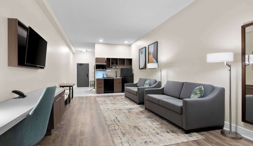 Suite, 2 camas de matrimonio, no fumadores, cocina (Walk-in Shower;Larger Room)