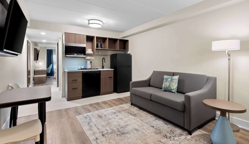 Suite, 2 camas de matrimonio, accesible para personas con discapacidad, cocina (with Sofabed)