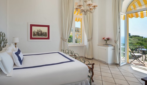 Habitación Premium, terraza, vistas al mar