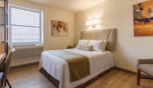 Habitación Deluxe, 1 cama de matrimonio, frigorífico y microondas