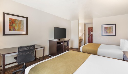 Habitación estándar, 2 camas de matrimonio, no fumadores, frigorífico