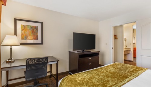 Suite, 1 cama de matrimonio grande, no fumadores, frigorífico y microondas (with Sofabed)