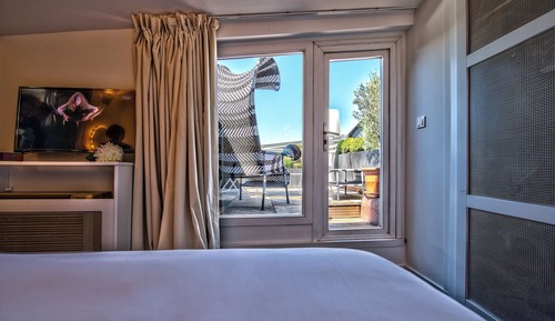 Habitación doble, terraza