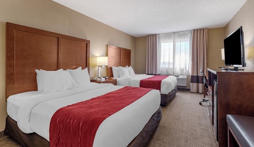 Habitación estándar, 2 camas de matrimonio, no fumadores