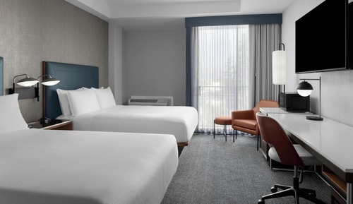 Habitación, 2 camas de matrimonio, no fumadores (Hearing Accessible)