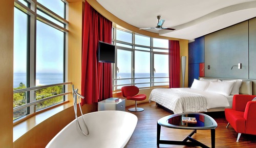 Suite de diseño, 1 habitación, no fumadores, vistas al mar