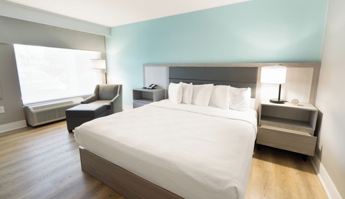 Habitación estándar, 1 cama de matrimonio grande, no fumadores, frigorífico y microondas