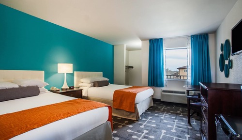 Habitación, 2 camas dobles, accesible para personas con discapacidad, no fumadores (Mobility)