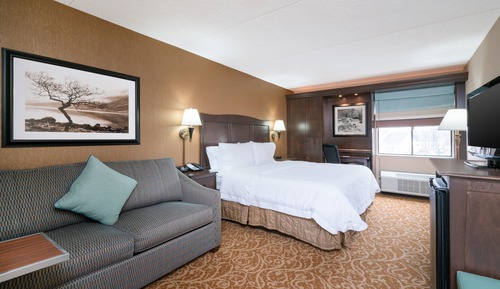 Habitación, 1 cama de matrimonio grande con sofá cama (Study)