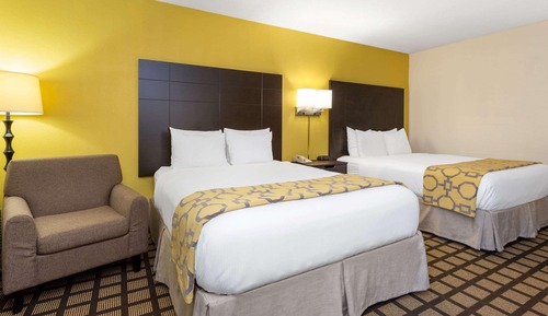 Habitación, 2 camas de matrimonio, no fumadores