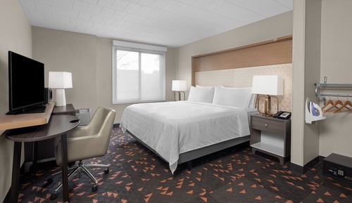 Habitación, 1 cama de matrimonio grande, accesible para personas con discapacidad (Roll-In Shower)