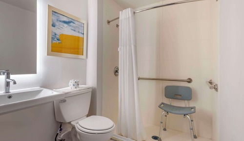 Habitación estándar, 2 camas de matrimonio, accesible para personas con discapacidad, no fumadores