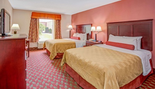 Habitación, 2 camas de matrimonio, accesible para personas con discapacidad, no fumadores