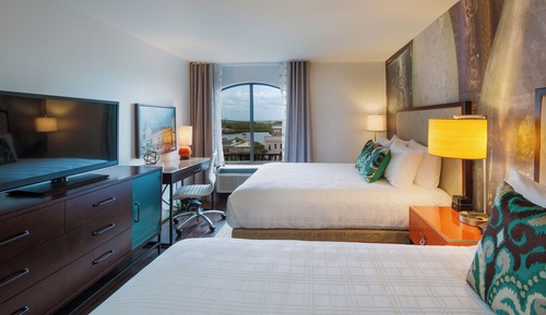 Habitación estándar, 2 camas de matrimonio (Transfer Shower)