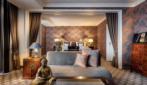 Suite junior, vistas al lago