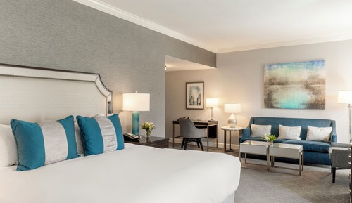 Suite de lujo, 1 habitación, vistas a la ciudad, en esquina