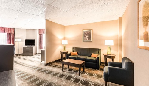 Habitación estándar, varias camas, no fumadores (2 Queen, 1 Person Sofa Bed)