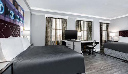 Habitación estándar, 2 camas de matrimonio