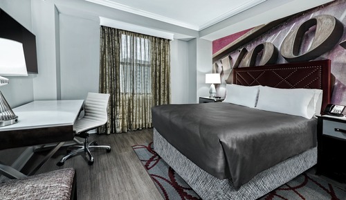 Suite, 1 cama de matrimonio con sofá cama