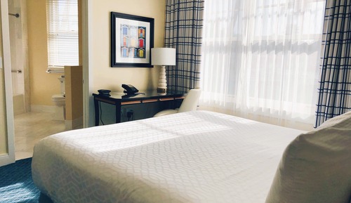 Habitación, 1 cama de matrimonio grande, accesible para personas con discapacidad