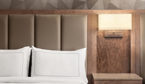 Habitación, 2 camas de matrimonio (Mobility & Hearing, Roll-in Shower)