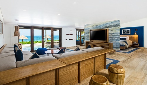 Suite, 1 cama de matrimonio grande, accesible para personas con discapacidad (Reef, Beach Access)
