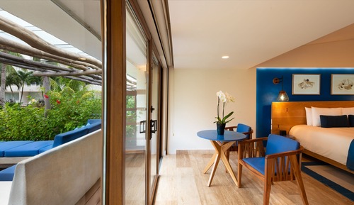 Habitación Premium, 1 cama de matrimonio grande, acceso a la piscina