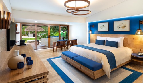 Habitación Premium, 2 camas de matrimonio, acceso a la piscina