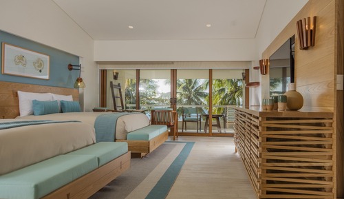 Habitación Premium, 2 camas de matrimonio, vistas al mar