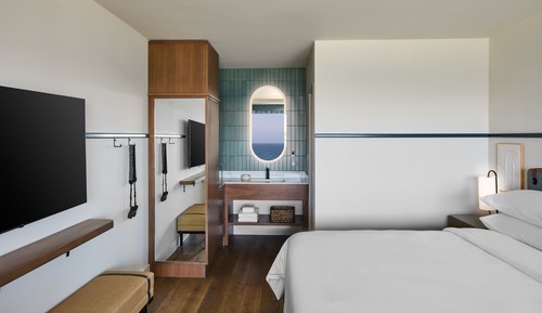 Habitación Premium, 1 cama de matrimonio grande, vistas al mar