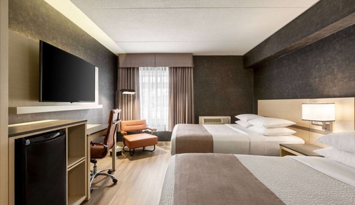 Habitación, 2 camas de matrimonio, no fumadores