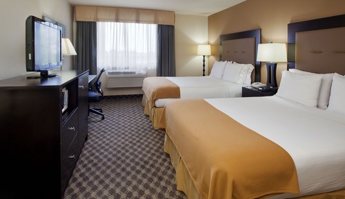 Habitación estándar, 2 camas de matrimonio, bañera accesible (Mobility, Accessible Tub)