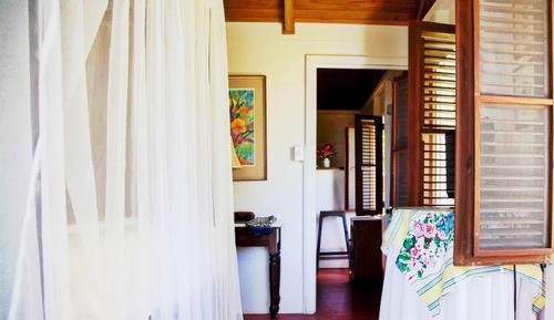 Casa de campo romántica, 1 habitación, balcón, vistas parciales al mar