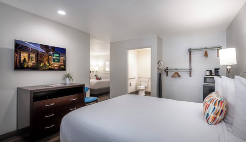 Habitación estándar, 2 camas de matrimonio, accesible en silla de ruedas