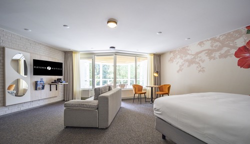 Family room with balcony