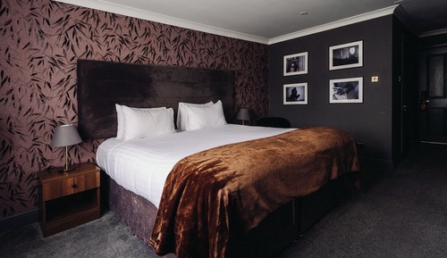 Habitación doble superior, 1 cama de matrimonio grande, vistas al jardín