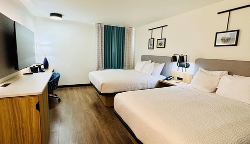 Habitación estándar, 2 camas de matrimonio, no fumadores