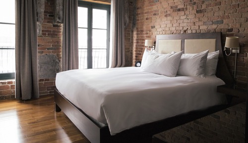 Habitación superior, 1 cama de matrimonio grande