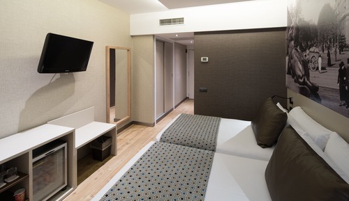 Habitación doble superior de uso individual