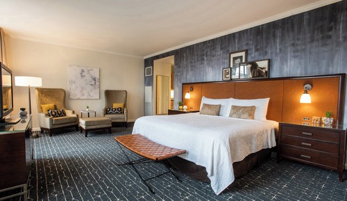 Estudio, 1 cama de matrimonio grande