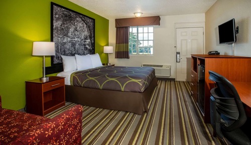 Habitación, 1 cama de matrimonio grande, no fumadores, vistas al patio