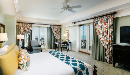 Habitación, 1 cama de matrimonio grande, frente al mar