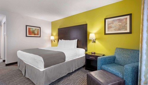 Habitación estándar, 1 cama de matrimonio grande, no fumadores, frigorífico y microondas