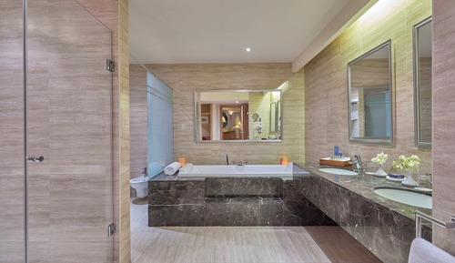 Suite ejecutiva, 1 cama de matrimonio, vistas al jardín