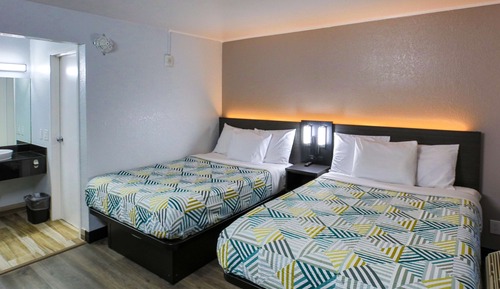 Habitación estándar, 2 camas dobles, no fumadores, frigorífico