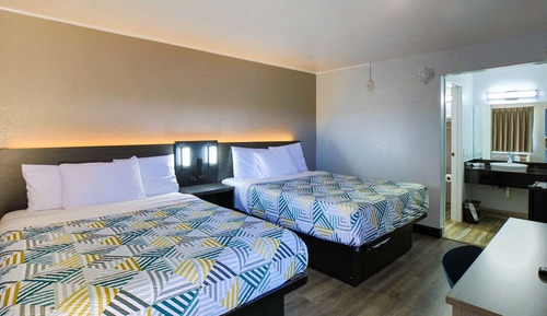 Habitación Deluxe, 2 camas de matrimonio, no fumadores, frigorífico y microondas