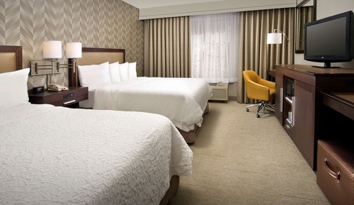 Habitación, 2 camas de matrimonio, accesible para personas con discapacidad, no fumadores