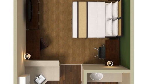 Estudio, 1 cama de matrimonio, accesible para personas con discapacidad, no fumadores