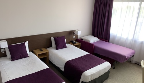 Habitación clásica con 2 camas individuales, varias camas