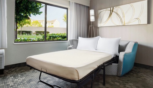 Habitación, 1 cama de matrimonio grande con sofá cama, no fumadores